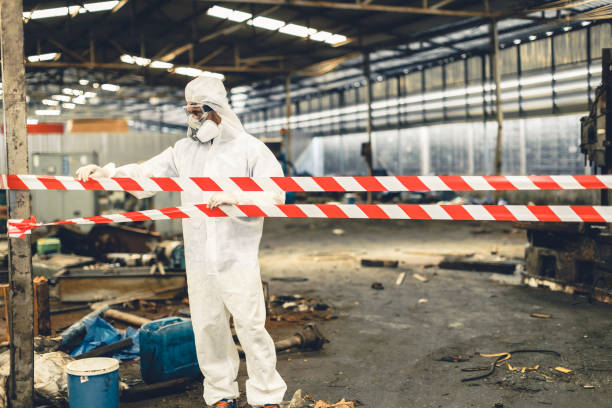 Professional Infectious Disease Decontamination technician working in New Windsor, MD